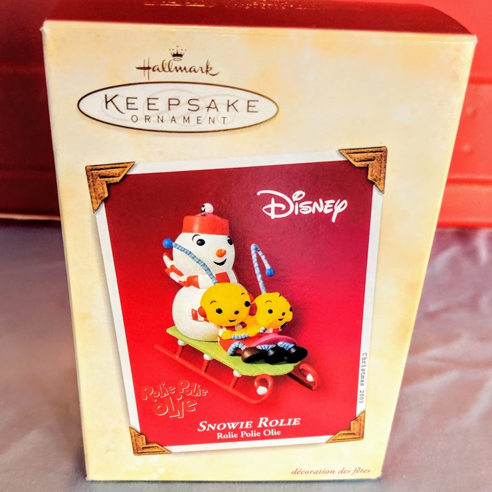 Hallmark Keepsake Ornament Snowie Rolie